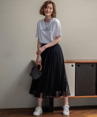 【井波麻里衣さんコラボ】カリグラフィー　刺繍　Ｔシャツ（ＫＫＷＳＣＭ０５４３）