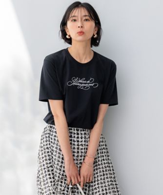 【井波麻里衣さんコラボ】カリグラフィー　刺繍　Ｔシャツ（ＫＫＷＳＣＭ０５４３）