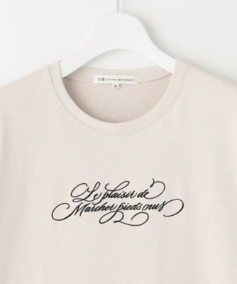 【井波麻里衣さんコラボ】カリグラフィー　刺繍　Ｔシャツ（ＫＫＷＳＣＭ０５４３）