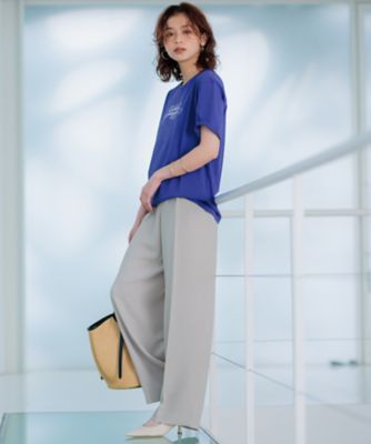 【井波麻里衣さんコラボ】カリグラフィー　刺繍　Ｔシャツ（ＫＫＷＳＣＭ０５４３）