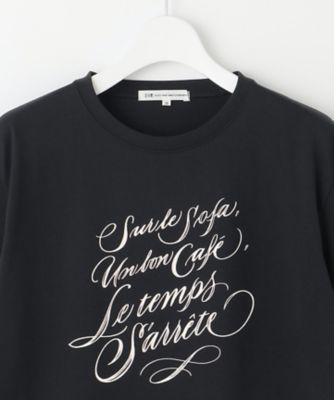 【井波麻里衣さんコラボ】カリグラフィー　プリント　Ｔシャツ（ＫＫＷＳＣＭ０５４４）