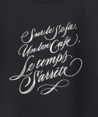 【井波麻里衣さんコラボ】カリグラフィー　プリント　Ｔシャツ（ＫＫＷＳＣＭ０５４４）