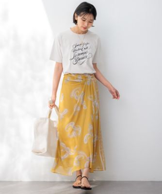 【井波麻里衣さんコラボ】カリグラフィー　プリント　Ｔシャツ（ＫＫＷＳＣＭ０５４４）