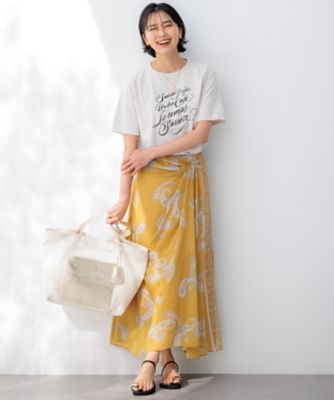 【井波麻里衣さんコラボ】カリグラフィー　プリント　Ｔシャツ（ＫＫＷＳＣＭ０５４４）