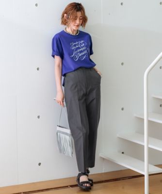 【井波麻里衣さんコラボ】カリグラフィー　プリント　Ｔシャツ（ＫＫＷＳＣＭ０５４４）