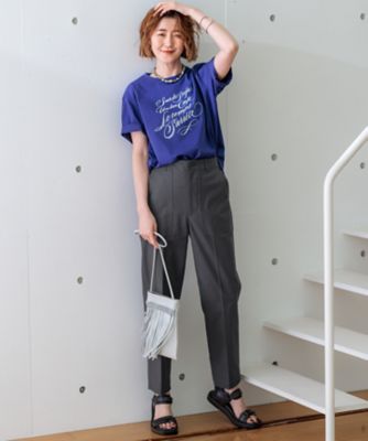 【井波麻里衣さんコラボ】カリグラフィー　プリント　Ｔシャツ（ＫＫＷＳＣＭ０５４４）