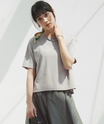 【ＧＬＯＷ８月号掲載／接触冷感】半袖　クロップド　ＩＴ　ＴＥＥ（ＫＫＷＳＣＭ０６３５）