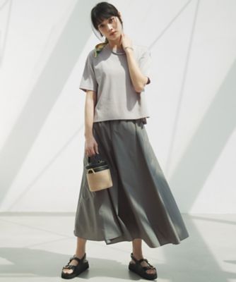 【ＧＬＯＷ８月号掲載／接触冷感】半袖　クロップド　ＩＴ　ＴＥＥ（ＫＫＷＳＣＭ０６３５）