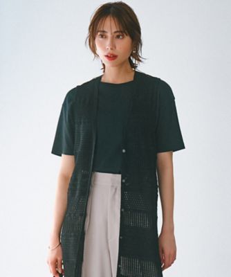 【ＧＬＯＷ８月号掲載／接触冷感】半袖　クロップド　ＩＴ　ＴＥＥ（ＫＫＷＳＣＭ０６３５）
