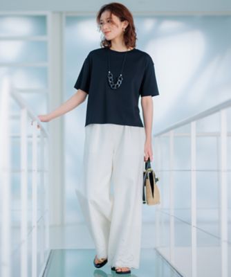 【ＧＬＯＷ８月号掲載／接触冷感】半袖　クロップド　ＩＴ　ＴＥＥ（ＫＫＷＳＣＭ０６３５）