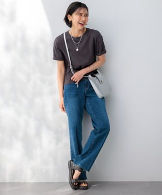 【ＧＬＯＷ８月号掲載／接触冷感】半袖　クロップド　ＩＴ　ＴＥＥ（ＫＫＷＳＣＭ０６３５）