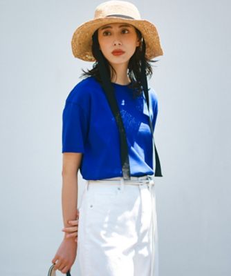 【ＧＬＯＷ８月号掲載／接触冷感】半袖　クロップド　ＩＴ　ＴＥＥ（ＫＫＷＳＣＭ０６３５）