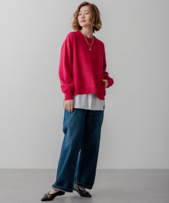 【洗える】ナチュラルコットンベアコンビ　カットソー（ＫＫＷＳＣＷ０５３０）