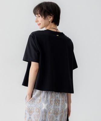 【ＧＬＯＷ６月号掲載／洗える】スビンギザコットン　クロップド　Ｔシャツ（ＫＫＷＳＧＭ０４３８）