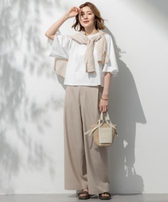 洗える】ハイエンド フレアスリーブ Tシャツ（KKWSGM0534