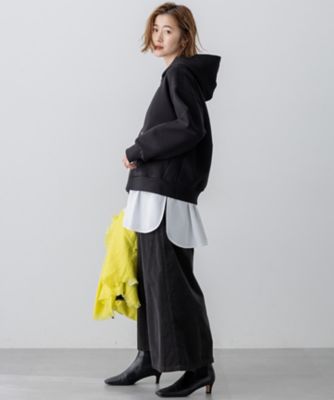 洗える】コットンエアーダンボール コクーン フーディー