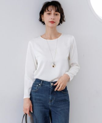 サテン ロングスリーブ Tシャツ（KKWSLA6341） | 23区 S