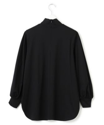 【洗える】ハイネック　フォルム　ロングＴシャツ（ＫＫＷＳＳＡ０３３３）