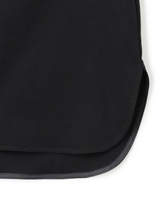 【洗える】ハイネック　フォルム　ロングＴシャツ（ＫＫＷＳＳＡ０３３３）