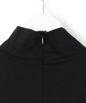 【洗える】ハイネック　フォルム　ロングＴシャツ（ＫＫＷＳＳＡ０３３３）