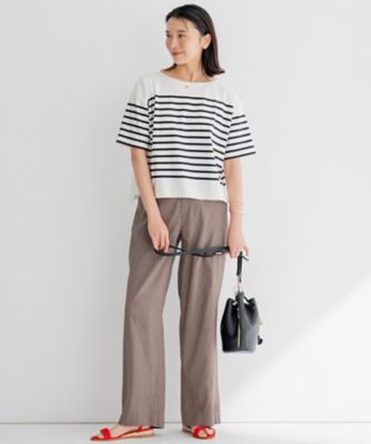 ＢＵＧＩＳ　ハーフスリーブ　ボーダー　Ｔシャツ（ＫＫＷＳＳＭ０４３６）