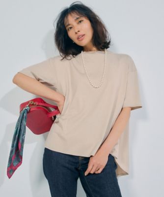 【洗える】ＡＬＢＩＮＩジャージー　バックフレア　Ｔシャツ（ＫＫＷＳＳＭ０５３４）