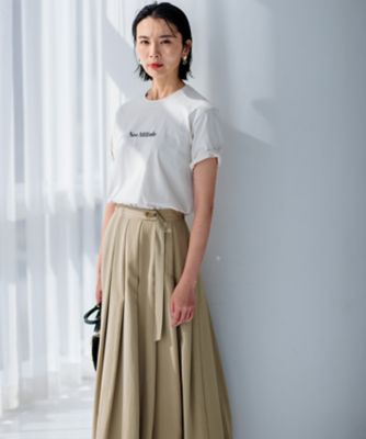 【洗える】Ｎｅｏ　Ａｔｔｉｔｕｄｅ　ロゴＴシャツ（ＫＫＷＷＣＭ０３３５）