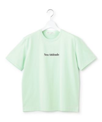 【洗える】Ｎｅｏ　Ａｔｔｉｔｕｄｅ　ロゴＴシャツ（ＫＫＷＷＣＭ０３３５）