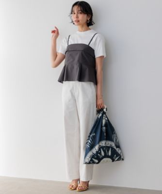【洗える】スビンギザ　クロップド　Ｔシャツ（ＫＫＷＷＣＭ０４３８）