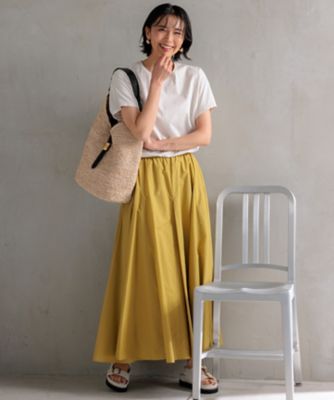 【洗える】ＡＬＢＩＮＩコーコラン　シャツテール　Ｔシャツ（ＫＫＷＷＣＭ０５３９）