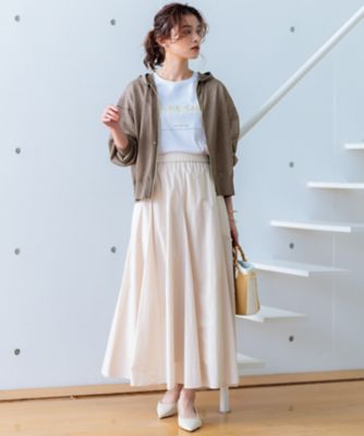 【ＵＶカット／洗える】ＣＡ　ＭＥ　ＰＬＡＩＴ　ロゴＴシャツ（ＫＫＷＷＣＭ０６３７）