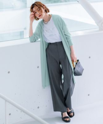 【ＵＶカット／洗える】ＣＡ　ＭＥ　ＰＬＡＩＴ　ロゴＴシャツ（ＫＫＷＷＣＭ０６３７）