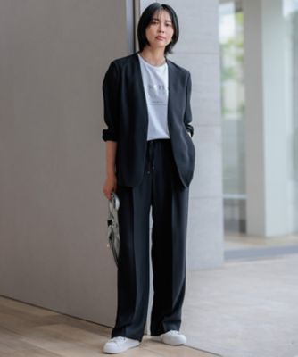 【ＵＶカット／洗える】ＣＡ　ＭＥ　ＰＬＡＩＴ　ロゴＴシャツ（ＫＫＷＷＣＭ０６３７）