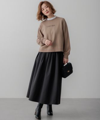 【一部店舗限定／洗える】クリアコットンテリー　セットアップ　ロゴ　スウェット（ＫＫＷＷＣＷ０８１０）
