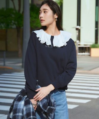 【一部店舗限定／洗える】クリアコットンテリー　セットアップ　ロゴ　スウェット（ＫＫＷＷＣＷ０８１０）