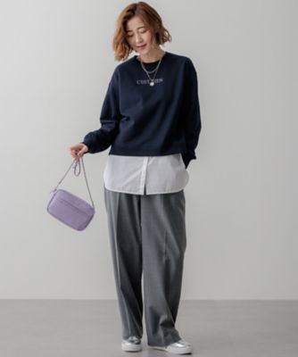 【一部店舗限定／洗える】クリアコットンテリー　セットアップ　ロゴ　スウェット（ＫＫＷＷＣＷ０８１０）