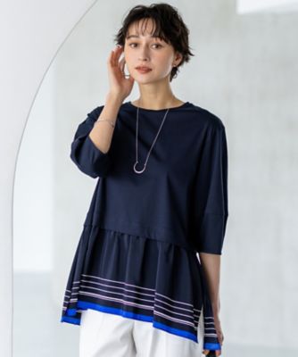 R742K レディースシャツチュニック F 黒レトロ春夏コムデギャルソン4/24 カルゼギャザーシャツチュニック[品番：EHEW0044222]｜AMERICAN