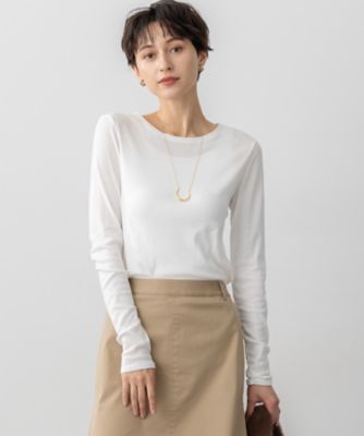 ヤマダヤ【LASUD】ポイントシアープリーツカットソー LASUDのトップスの商品一覧｜ファッション通販のYAMADAYA STORE