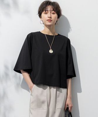 洗える】ハイエンド フレアスリーブ Tシャツ（KKWWGM0534
