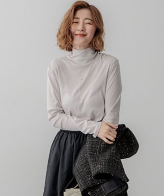 見上愛さん着用／LEE10月号掲載】レイヤードタートル