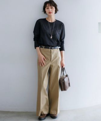 シアー ロングスリーブ Tシャツ（KKWWLA0239） | 23区 L