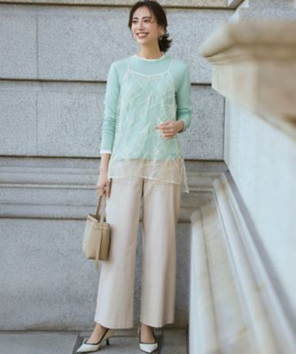 2018ss◯今季 カモミール刺繍キャミソール 2018ss◯今季 カモミール刺繍キャミソール 【公式通販】