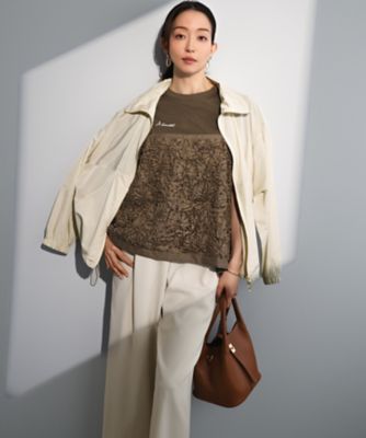 Oggi掲載】バック刺繍 メッセージロゴ Tシャツ