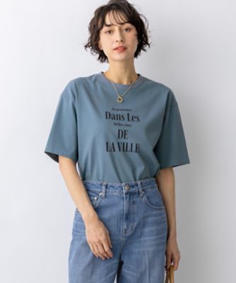 シャツテール ロゴTEE（KKWWLM6335） | 23区 L (Women