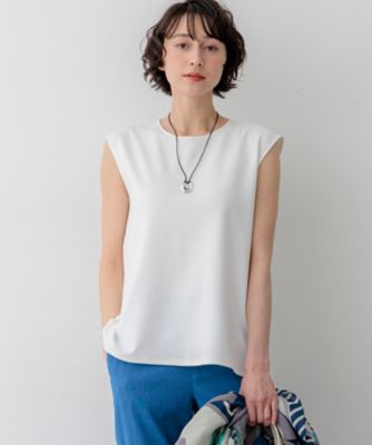＜23区 L (Women/大きいサイズ)＞ジョーゼットフレンチスリーブ　カットソー（ＫＫＷＷＬＭ６４４５）