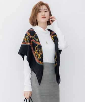 ＜23区 L (Women/大きいサイズ)＞オーガニックコットンリブ　カットソー（ＫＫＷＷＳＡ０２３２）