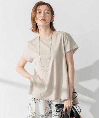 【洗える】ＡＬＢＩＮＩジャージー　Ａライン　Ｔシャツ（ＫＫＷＷＳＭ０５３３）