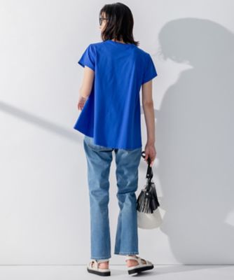 【洗える】ＡＬＢＩＮＩジャージー　Ａライン　Ｔシャツ（ＫＫＷＷＳＭ０５３３）