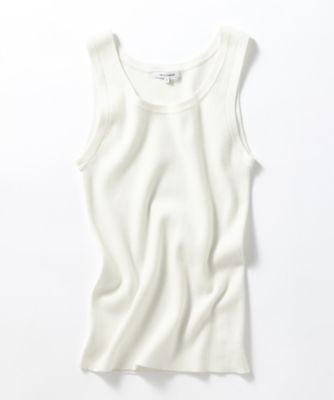 ＜23区 (Women)＞【ＣＬＡＳＳＹ．掲載】コットンリブ　タンクトップ（ＫＲ２３ＣＭ０３６５）