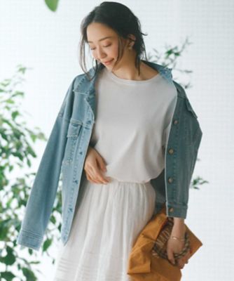 23区 (Women)/ニジュウサンク 【新色追加/VERY5月号掲載】レーヨンポリエステルストレッチ プルオーバー ニット(KR23CM0454)